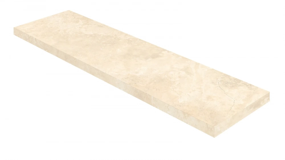Step corner Dx. White 33x120 см